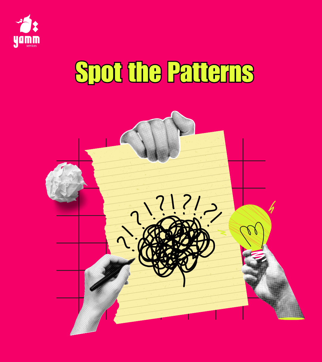 image summarizing spot the patterns step
